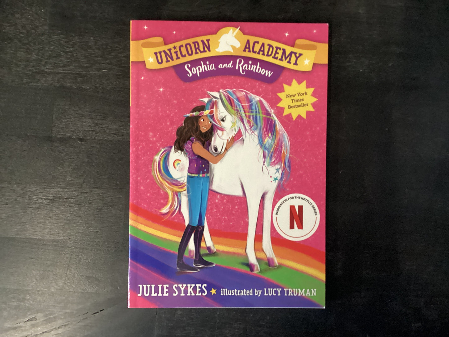 Unicorn academy Sophia and rainbow- Sykes