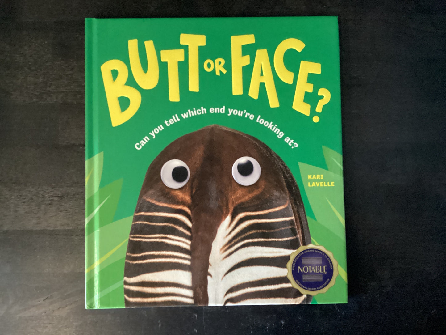 Butt or Face?,Lavelle, Kari