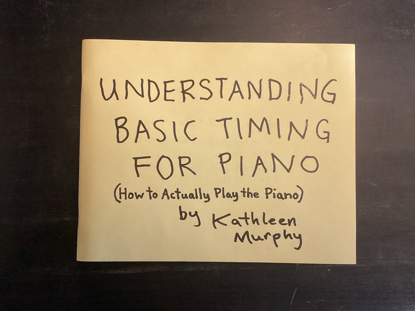 Understanding Basic Timing for Piano, Murphy, Kathleen