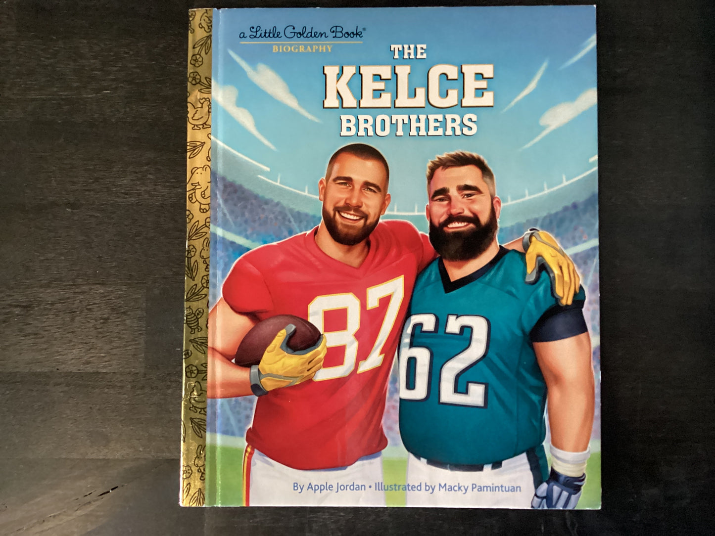 KELCE BROTHERS A LITTLE GOLDEN,JORDAN APPLE