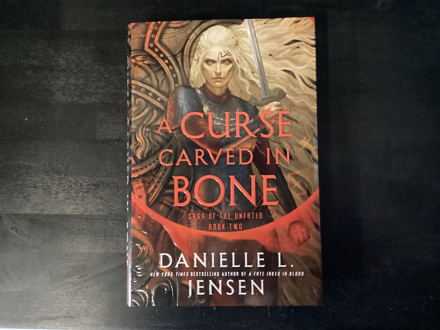 A Curse Carved in Bone: Book Two of the Saga of the Unfated,Jensen, Danielle L