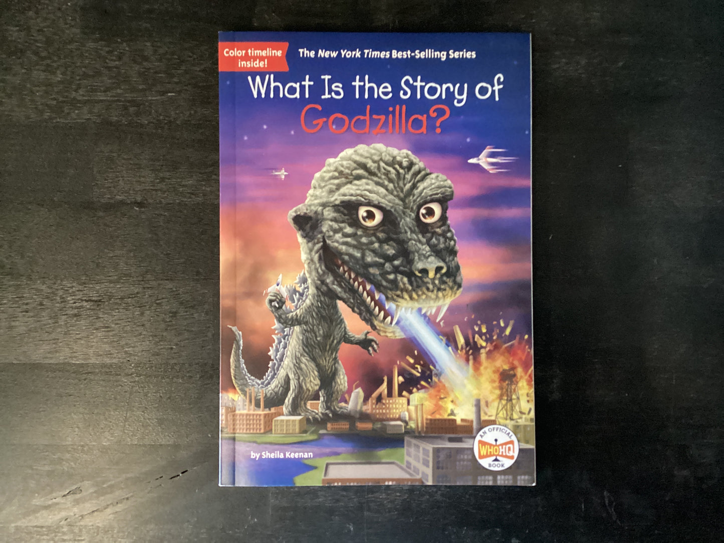 WHAT IS THE STORY OF GODZILLA ,KEENAN SHEILA