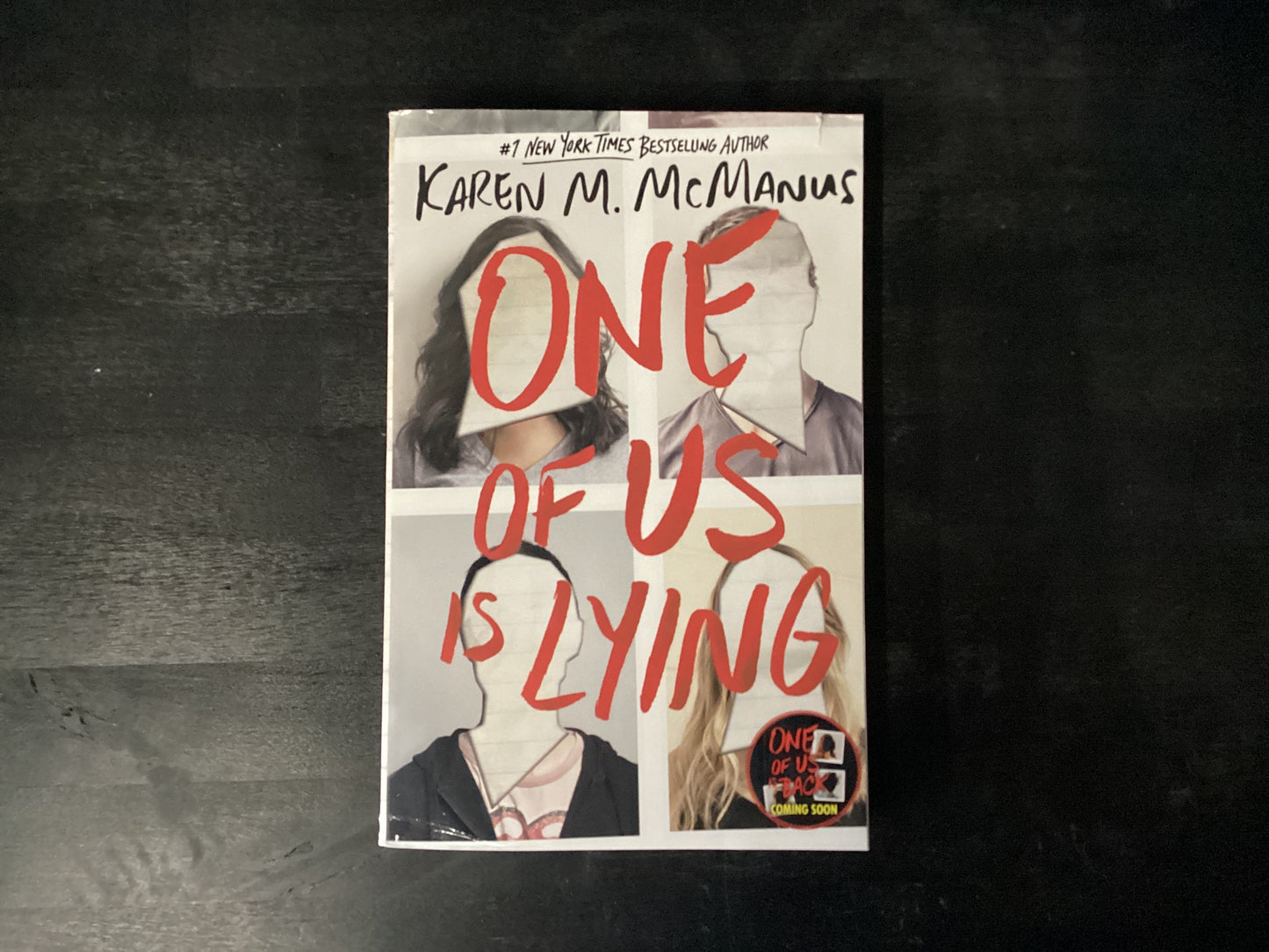 1 OF US IS LYING ,MCMANUS KAREN M