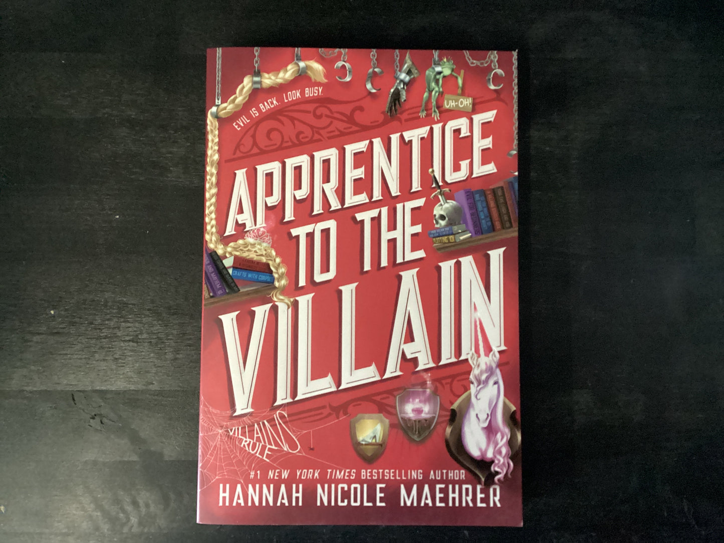 APPRENTICE TO THE VILLAIN ,MAEHRER HANNAH