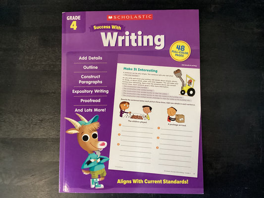 SCHOLASTIC SUCCESS W/WRITING G,SCHOLASTIC TEAC