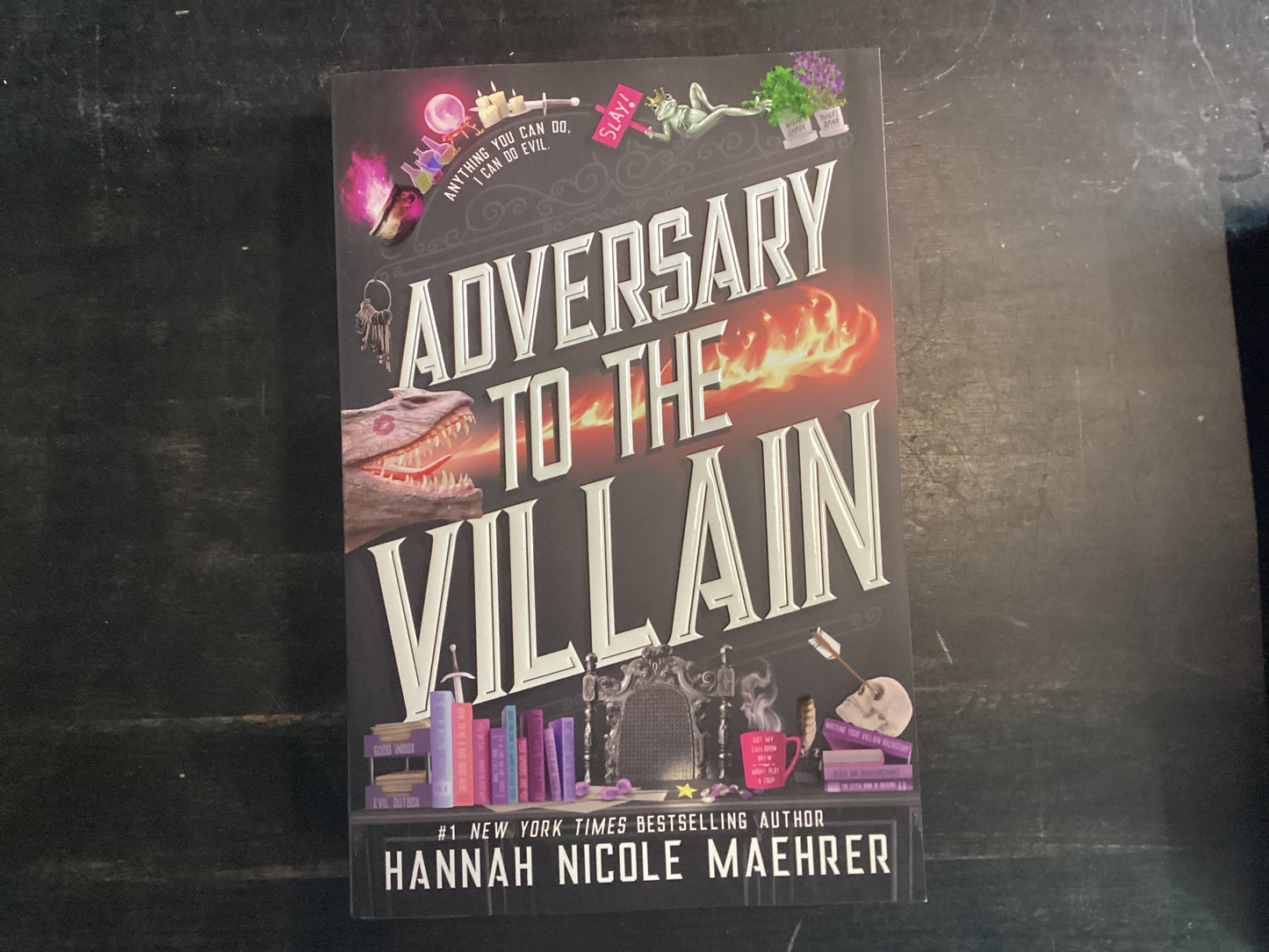 Adversary to the Villain - Maehrer, Hannah Nicole