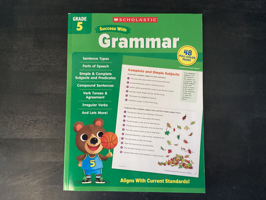 SCHOLASTIC SUCCESS W/GRAMMAR G,SCHOLASTIC TEAC