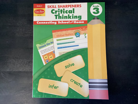 Skill sharpeners critical thinking 3-	Evan Moor