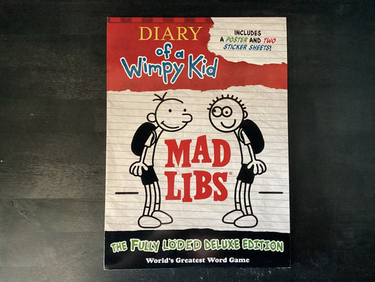 MAD LIBS DIARY OF A WIMPY KID ,MAD LIBS