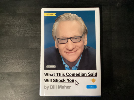 What this comedian said- 	Maher