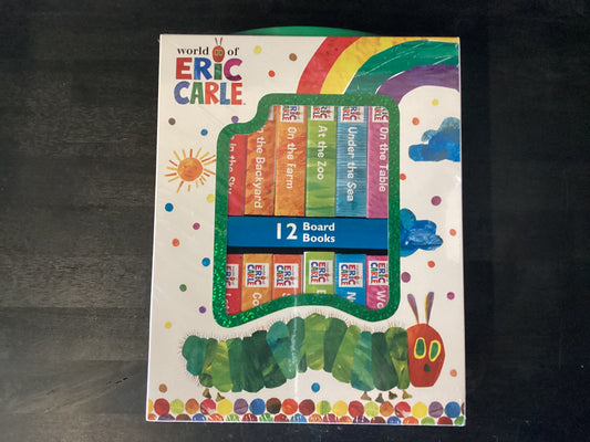 World of Eric Carle: 12 Board Books,Pi Kids