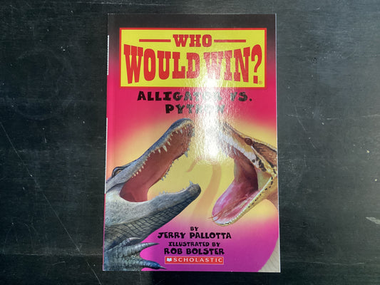 Who would win alligator vs python - Pallotta, Jerry