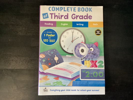 COMP BK OF 3RD GRADE          ,CARSON DELLOSA
