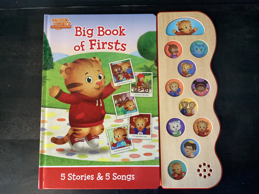 Daniel Tiger Big Book of Firsts: 5 Stories & 5 Songs,Nestling, Rose