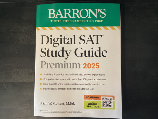 DIGITAL SAT SG PREMIUM 2025 4 ,BARRON S EDUCAT