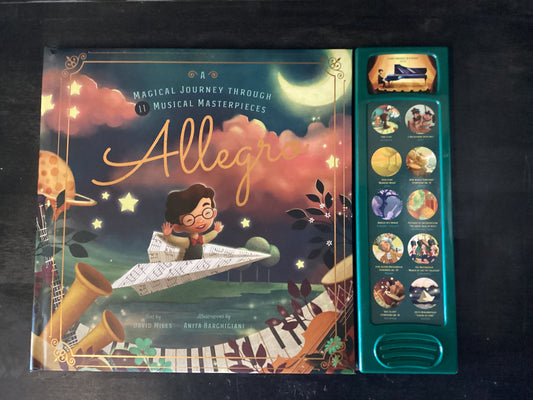 Allegro: A Musical Journey Through 11 Musical Masterpieces,Miles, David W