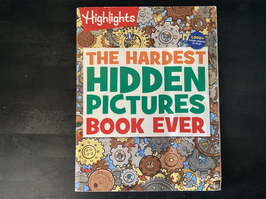 HIDDEN PICTURES HARDEST HIDDEN,HIGHLIGHTS