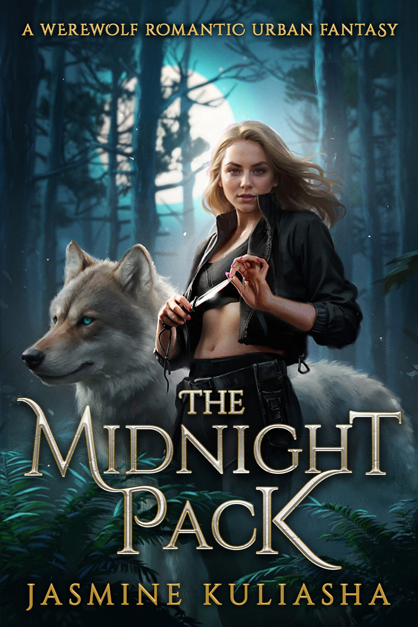 The Midnight Pack: A Werewolf Romantic Urban Fantasy by Jasmine Kuliasha - Releases May 27, 2025