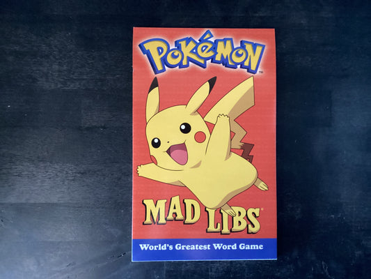 MAD LIBS POKEMON MAD LIBS     ,LUPER ERIC