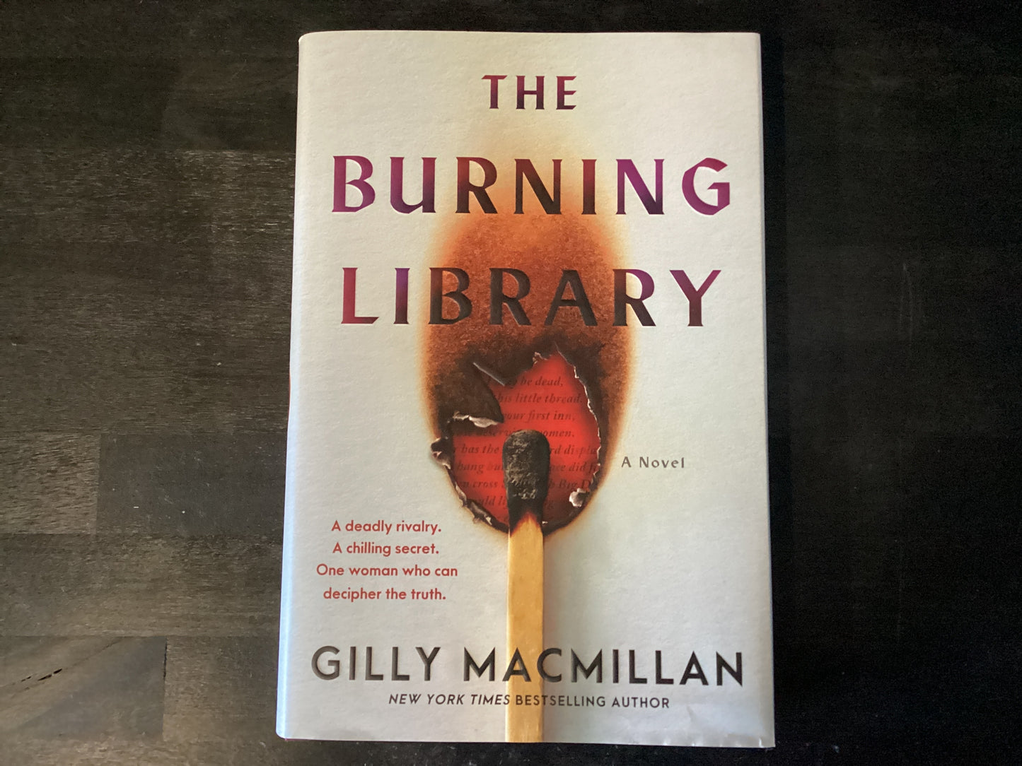 The burning library -Macmillan