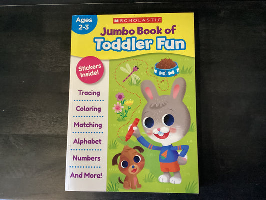 Jumbo Book of Toddler Fun,Scholastic Teaching Resources