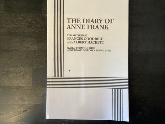 DIARY OF ANNE FRANK           ,GOODRICH FRANCE
