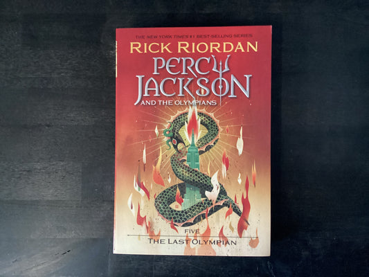 Percy Jackson and the Olympians, Book Five: The Last Olympian,Riordan, Rick