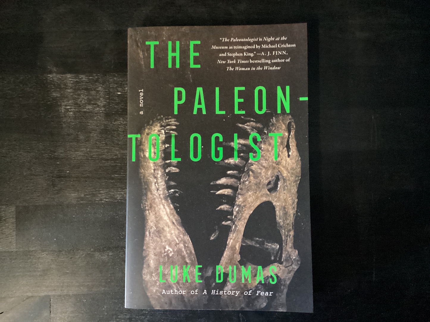 The Paleontologist, Dumas, Luke