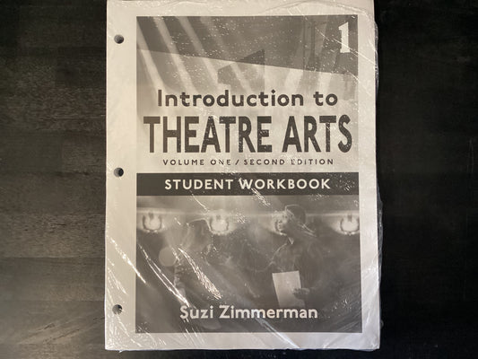 INTRO TO THEATRE ARTS 1 STUDEN,ZIMMERMAN SUZI