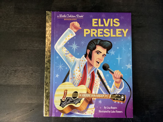 ELVIS PRESLEY A LITTLE GOLDEN ,ROGERS LISA JEA