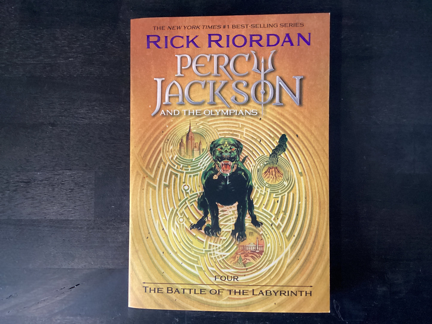 Percy Jackson and the Olympians, Book Four: The Battle of the Labyrinth,Riordan, Rick
