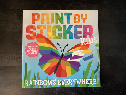 STICKERS-PAINT BY STICKER KIDS,WORKMAN PUBLISH