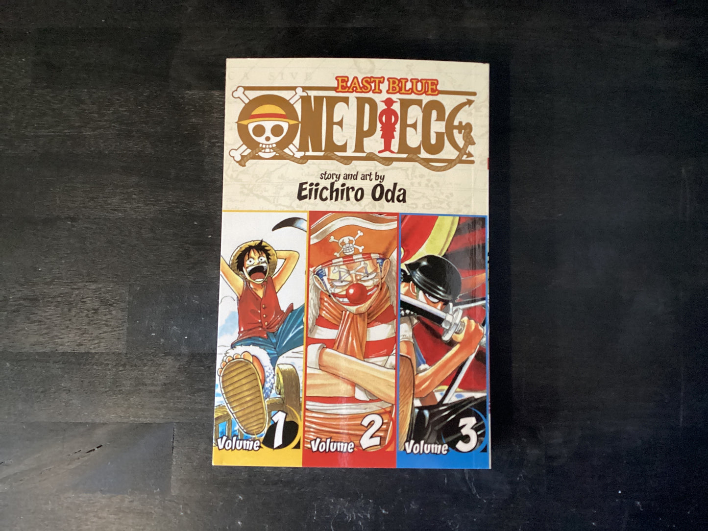One Piece (Omnibus Edition), Vol. 1: Includes Vols. 1, 2 & 3,Oda, Eiichiro