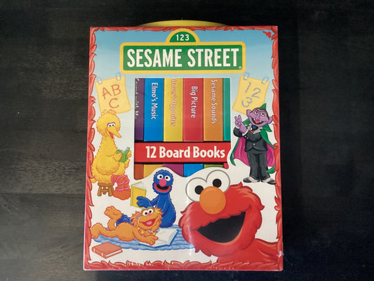 Sesame Street: 12 Board Books,Pi Kids ; Mathieu, Joe ; Leigh, Tom ; Dicicco Studios