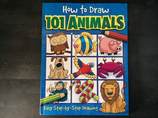HT DRAW 101 ANIMALS           ,GREEN BARRY