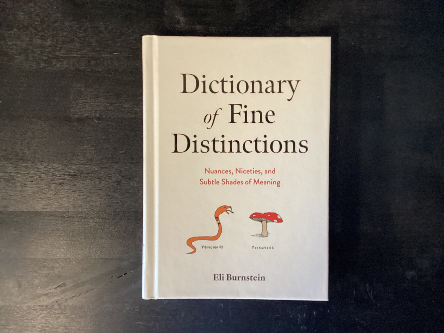 DICT OF FINE DISTINCTIONS     ,BURNSTEIN ELI