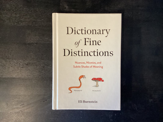 DICT OF FINE DISTINCTIONS     ,BURNSTEIN ELI