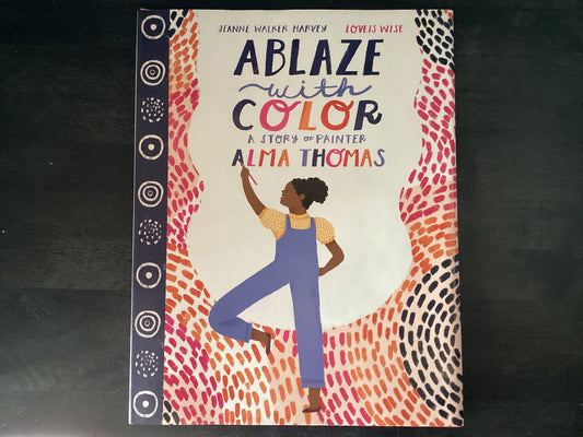 ABLAZE W/COLOR A STORY OF PAIN,HARVEY JEANNE W