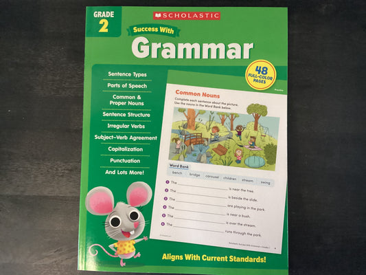 SCHOLASTIC SUCCESS W/GRAM-GRD2,SCHOLASTIC TEAC